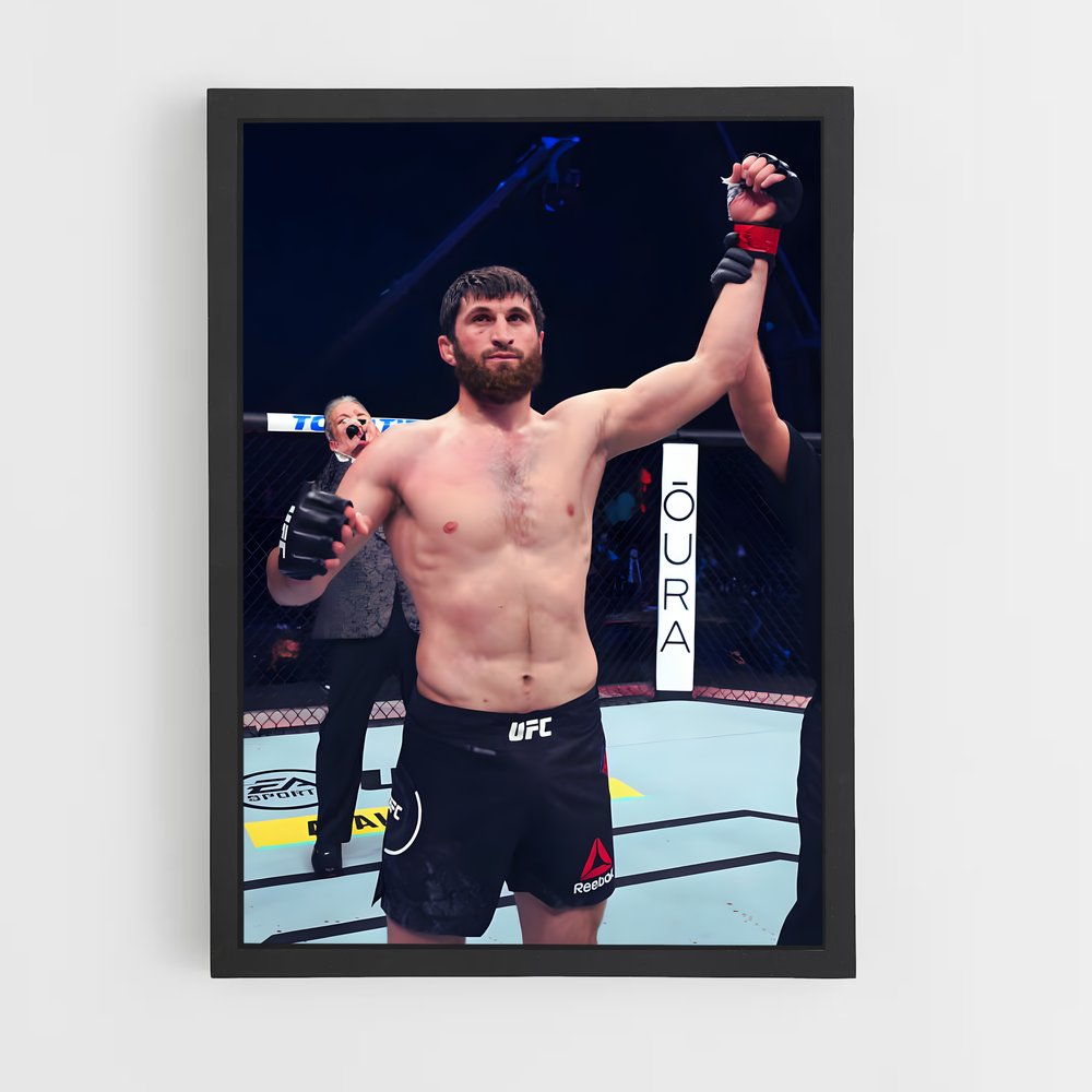 Poster L'Incontournable Combatant – affiche MMA (vue 2)